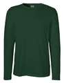 Heren T-shirt Neutral Long Sleeve Bottle Green